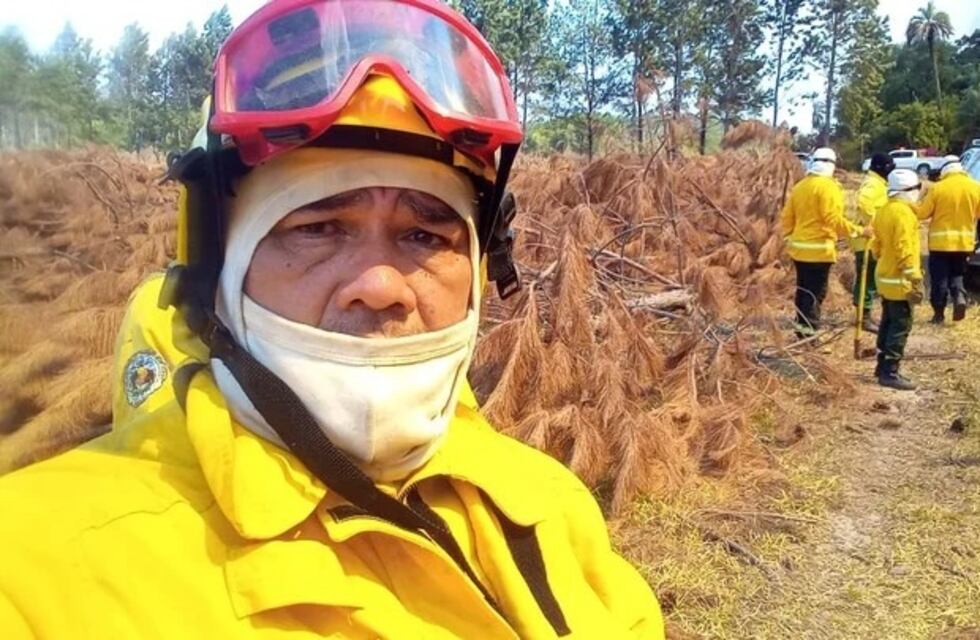 El primera persona: la historia Marcelo Salinas, el bombero que casi pierde la vida en la lucha contra los incendios en Corrientes