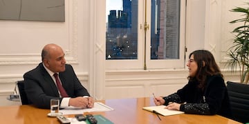 La ministra de Economía se reunió con el jefe de Gabinete