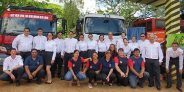 La Asociación de Bomberos Voluntarios de Comandante Andresito, en la fecha recuerda sus 10 años de prolífica labor en favor de la comunidad local y vecinas, en el ataque de incendios en una amplia jurisdicción y otros siniestros