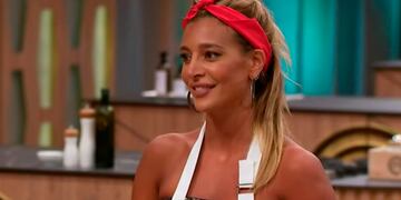 Sol Pérez durante su debut en Masterchef Celebrity.