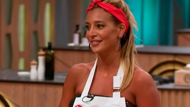 Sol Pérez durante su debut en Masterchef Celebrity.