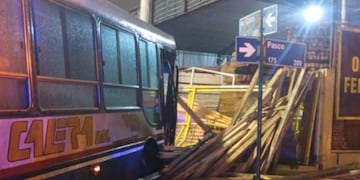 El video del choque ocurrido este martes 25 de marzo en Córdoba.