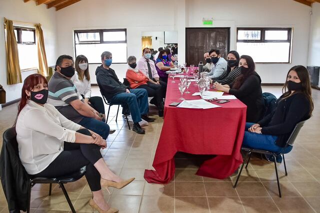 El Intendente Harrington se reunió con el Vicepresidente de la Caja de Previsión Social de Tierra del Fuego.