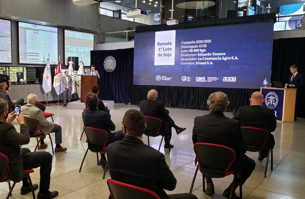 Se remató el primer lote de soja de la campaña 2020/2021