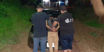 Fue llevado nuevamente a la seccional de donde se escapó.