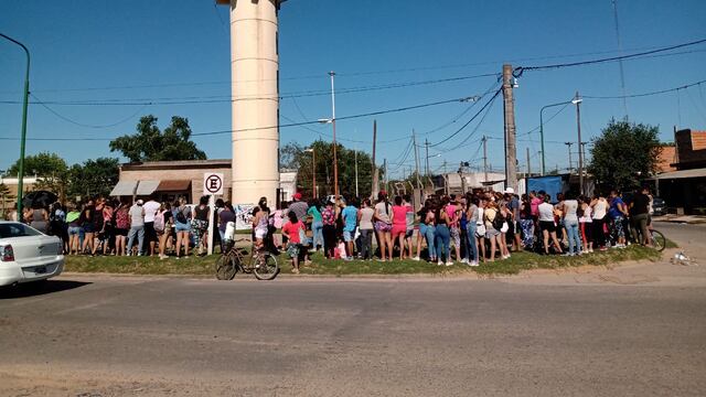 Rompieron el tanque de agua de Cabín 9