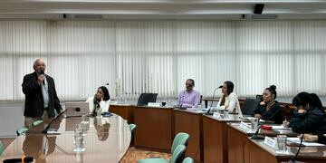 Ítalo Cassina en el Concejo Municipal