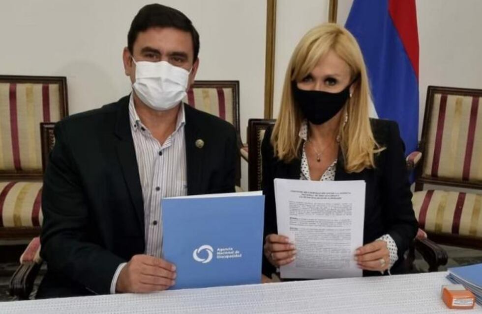 Eldorado: firman Convenio de Cooperación con la Agencia Nacional de Discapacidad