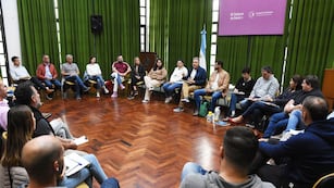 Luis Castellano encabezó una reunión de gabinete