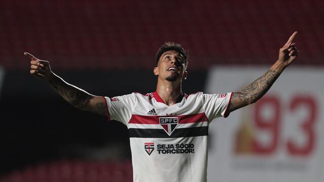 Emiliano Rigoni, ex Belgrano, anotó el primero para el San Pablo. Pero no pudo evitar la derrota.