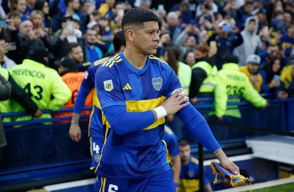 El gesto de Marcos Rojo cuando entró Brey y salió Marchesín para la tanda de penales en Boca