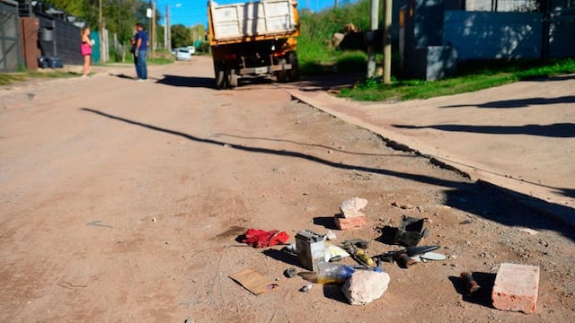 El asalto callejero ocurrió en barrio Cuesta Colorada, de La Calera. (Nicolás Bravo)