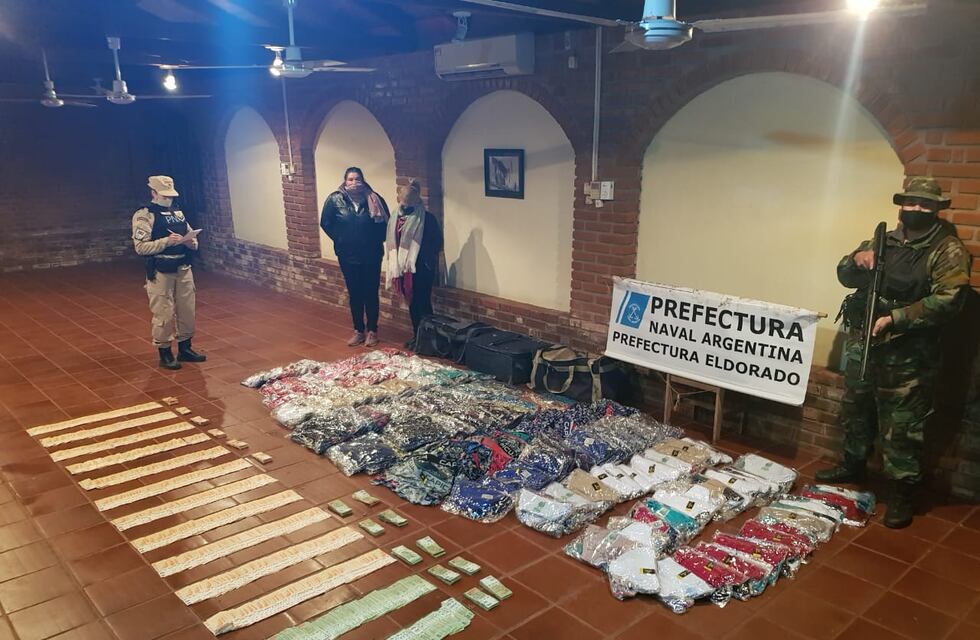 Incautan mercadería sin aval aduanero en Eldorado