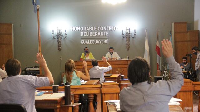 El Concejo Deliberante de Gualeguaychú aprobó el Presupuesto 2021