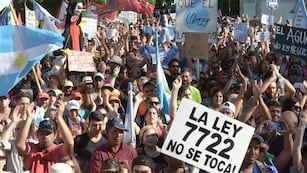 A un año de la marcha contra la reforma de la ley 7.722.