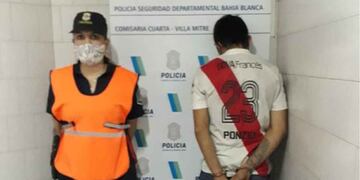 Detenido en Bahía Blanca