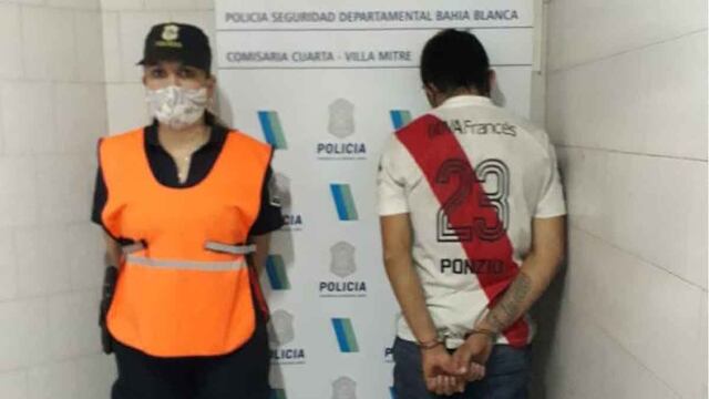 Detenido en Bahía Blanca