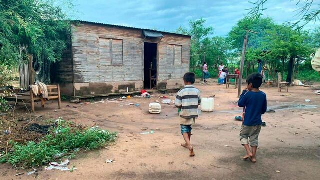 Salta. Las condiciones precarias en las que vive la comunidad wichi (Foto: Cruz Roja Argentina).
