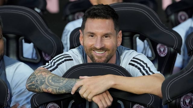 ¿Lionel Messi enfrentando a Talleres? Qué dijo Andrés Fassi. (AP)