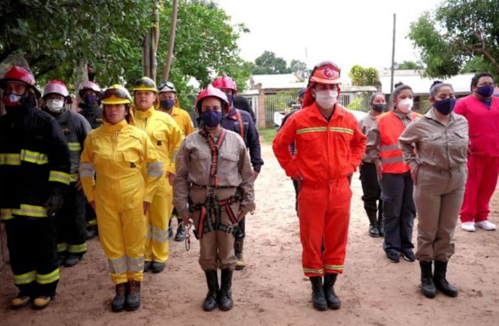 Gracias a las donaciones de Santi Maratea, los bomberos correntinos inauguraron su cuartel renovado