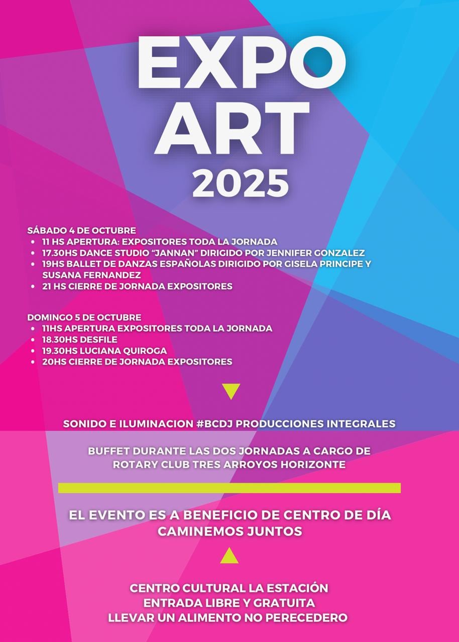 Llega Expo Art 2025 a beneficio del Centro de Día Caminemos Juntos