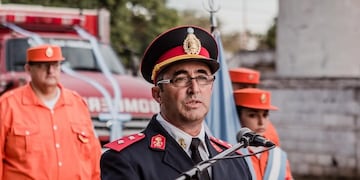 El Oficial Inspector BV Arnaldo Cabrera dejó de ser el Jefe del Cuerpo Activo Arroyito