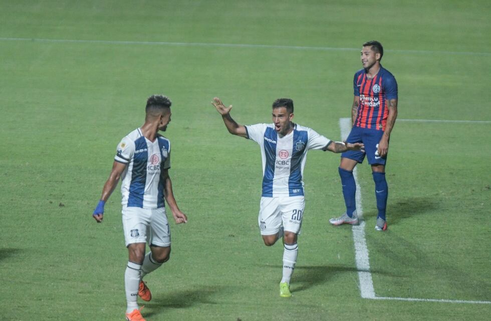 El gol de Talleres para ponerse arriba ante San Lorenzo