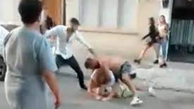 La pelea de San Pedro no acabó con heridos de gravedad de milagro.