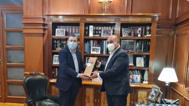 Manzur visitó a Zamora en Santiago del Estero.