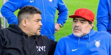 Hugo y Diego Maradona. (Foto: @DiegoMaradonaOficial)