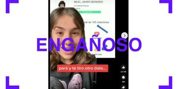 Javier Milei no faltó a 50 de 103 sesiones en la Cámara de Diputados; el video que así lo afirma confunde sesiones con votaciones.