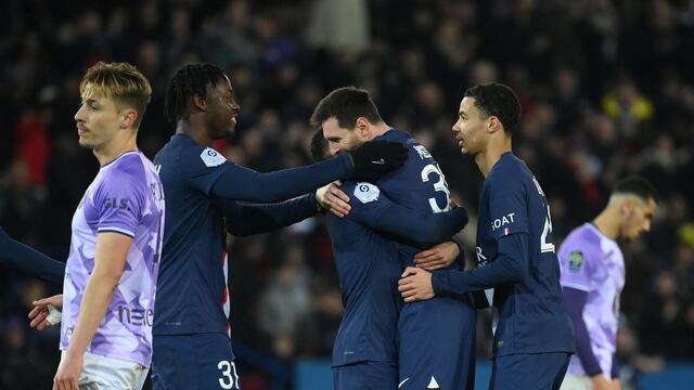 Messi marcó un golazo y fue figura. / AFP