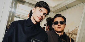 Paulo Dybala y el Tucu Correa fueron furor en la Semana de la Moda en Milán.