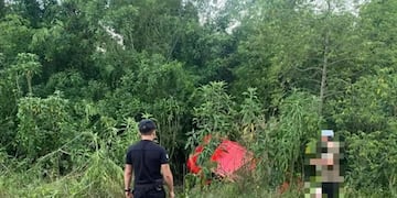 Detienen a un conductor alcoholizado tras un despiste que dejó cinco heridos en Olegario Víctor Andrade.