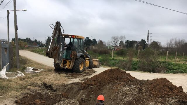 Así es la extensión de la red de gas en Tandil