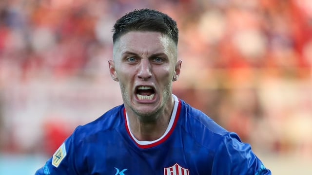 Franco Pardo, un ex Belgrano que se destaca en Unión de Santa Fe (Prensa Unión).
