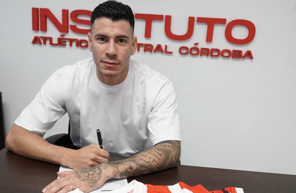 Juan Franco, feliz en Instituto: el hijo que canta contra Talleres y no usa otra camiseta