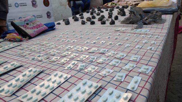 Desarticulan un “kiosco” dedicado al narcomenudeo.