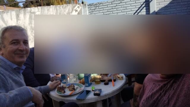 Andrés Villa participó de un asado el último 5 de junio.