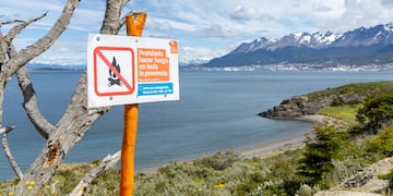 Tierra del Fuego: recuerdan la prohibición de hacer fuego para evitar incendios forestales