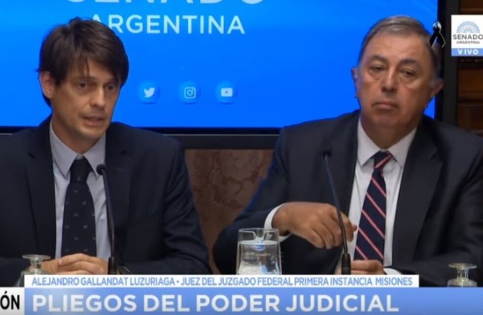 Oberá tiene nuevo juez federal: el Senado aprobó el pliego de Gallandat