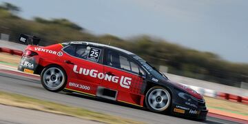Marcelo Ciarrocchi, de Almafuerte, Córdoba, en el TC2000 en San Luis, agosto 2018\u002E