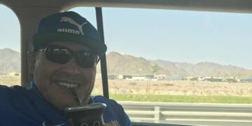 Diego Maradona se prepara para el debut\u002E