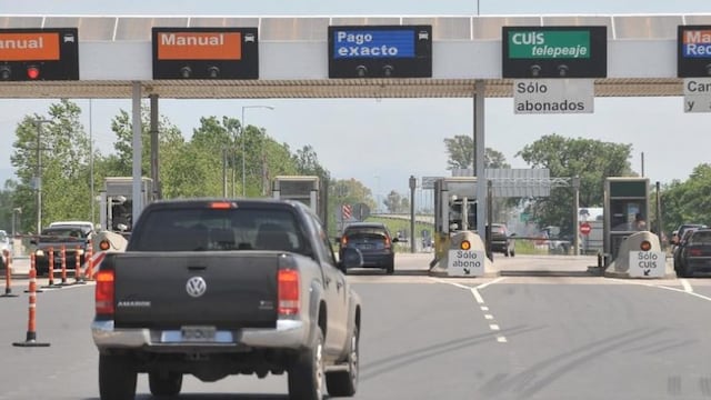 Peajes con subas en Córdoba, para variar.