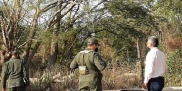 El Concejal Gutierrez denunció la aparición de los caños a la Gendarmería