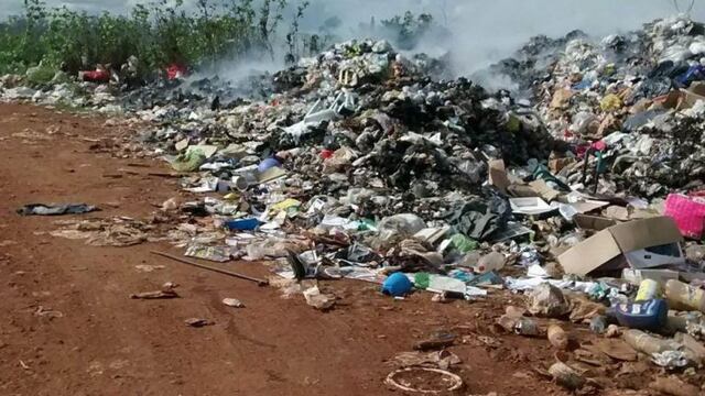 En el basurero municipal de Corrientes encontraron un ataúd con restos humanos en su interior\u002E
