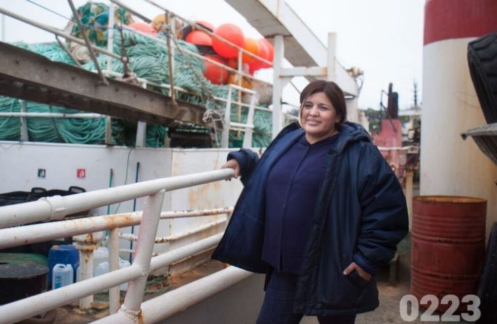 La historia de Nancy Jaramillo, la única capitana de pesca en Argentina