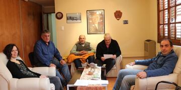 El intendente de Tolhuin recibió a Worman