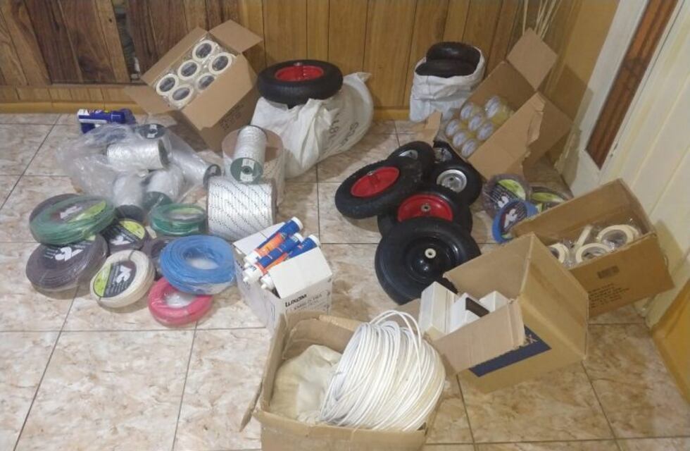 Allanaron una vivienda en Godoy Cruz y secuestraron elementos robados