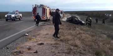 Accidente fatal en Río Negro
